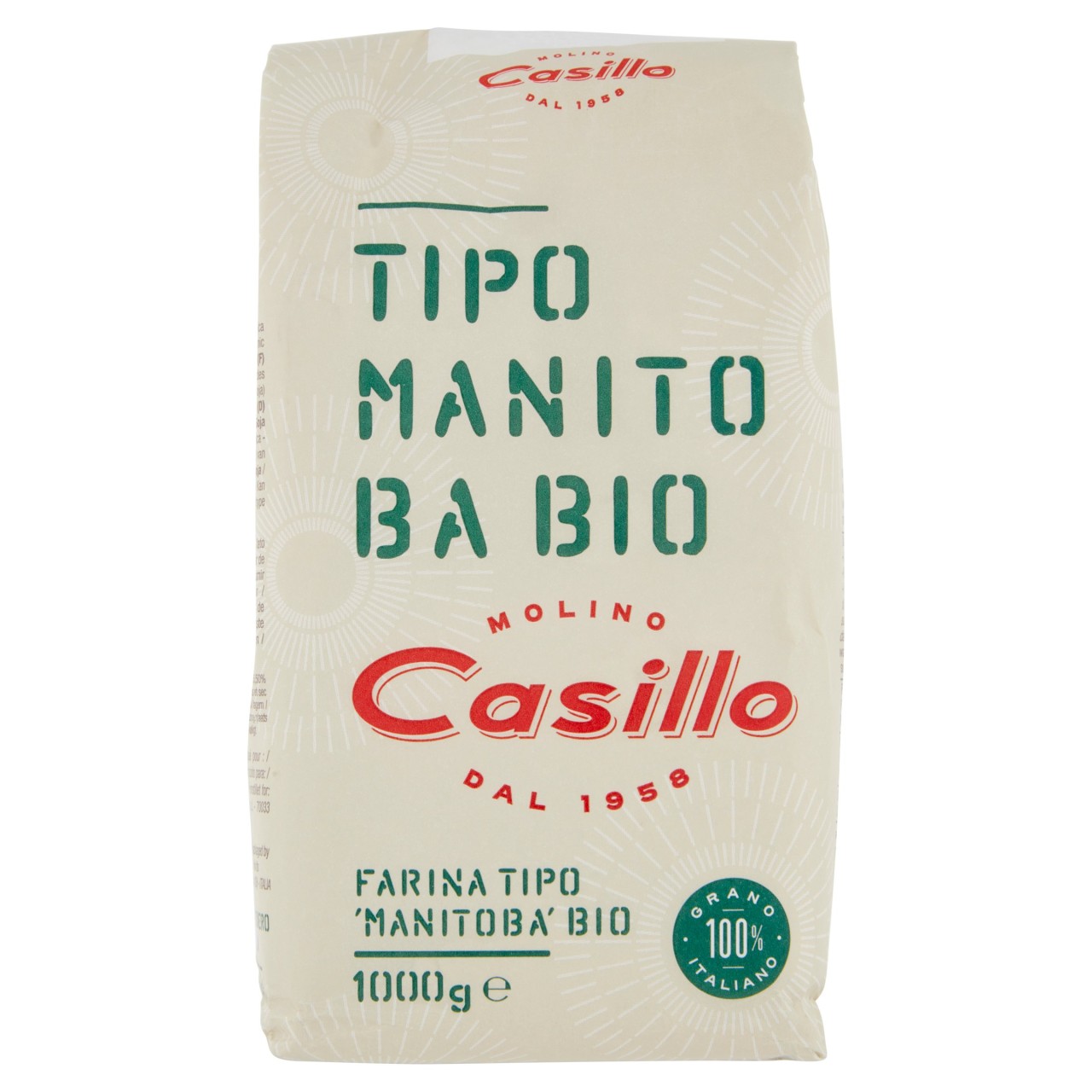 Molino Casillo Tipo Manitoba Bio Farina Tipo 'Manitoba' Bio 1000 g