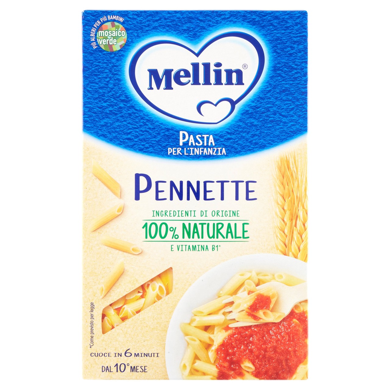 Mellin Pasta per l'Infanzia Conchigliette 280 g - Dispensa