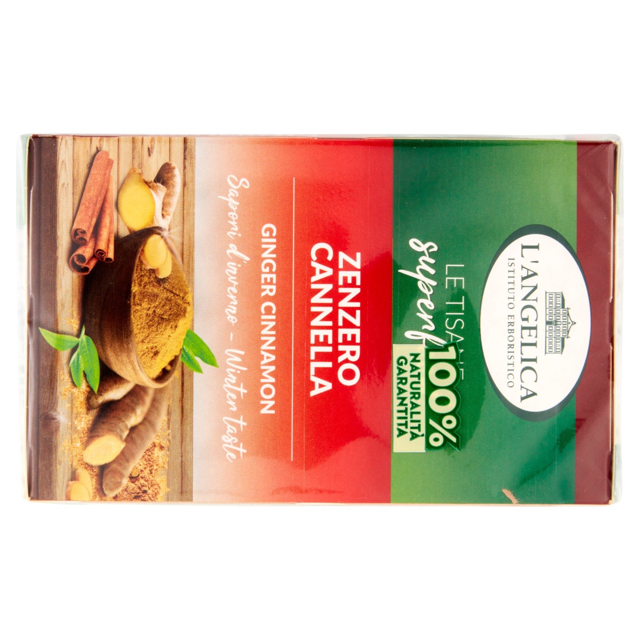 L'Angelica Le Tisane superfood Zenzero Cannella Sapori d'inverno 20 Filtri  44 g - Dispensa - Supermercati Gecop