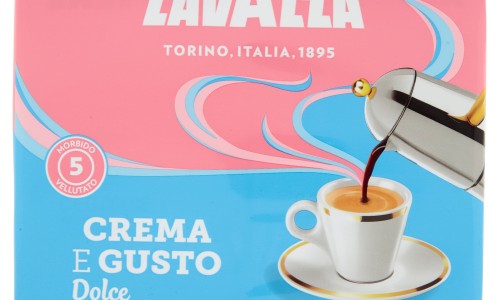 Lavazza, Crema e Gusto Dolce Caffè Macinato - 2 x 250 g
