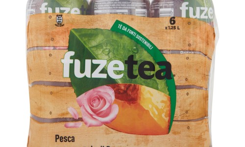 FUZETEA, Tè alla Pesca con nota di Rosa 1,25L x 6 (PET)