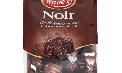 Witor's Noir Cioccolato fondente con crema al cacao e granella di cacao 250 g