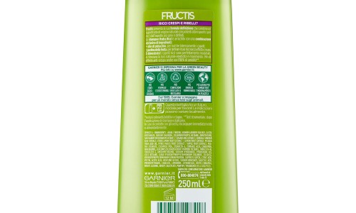 Garnier Shampoo Fructis Hydra Ricci Contouring, per Capelli Ricchi Tendenti al Crespo, 250 ml