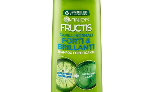 Garnier Shampoo Fructis Capelli Normali, Capelli Forti e Brillanti, 250 ml