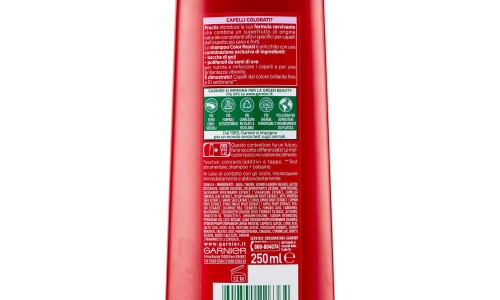 Garnier Shampoo Fructis Color Resist, Ideale per Capelli Colorati, 250 ml