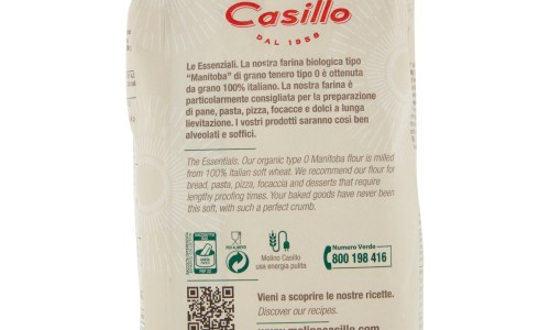 Molino Casillo Tipo Manitoba Bio Farina Tipo 'Manitoba' Bio 1000 g